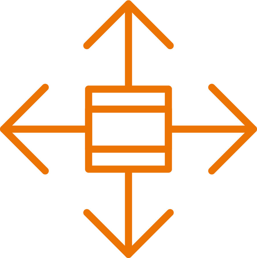 Icon - Wide Range of Connection Options